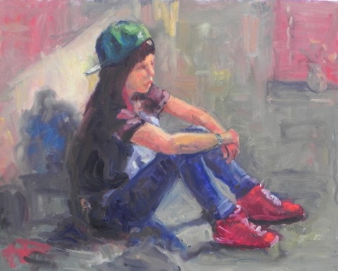 Girl with Red Sneakers
16 x 20
Not Available
